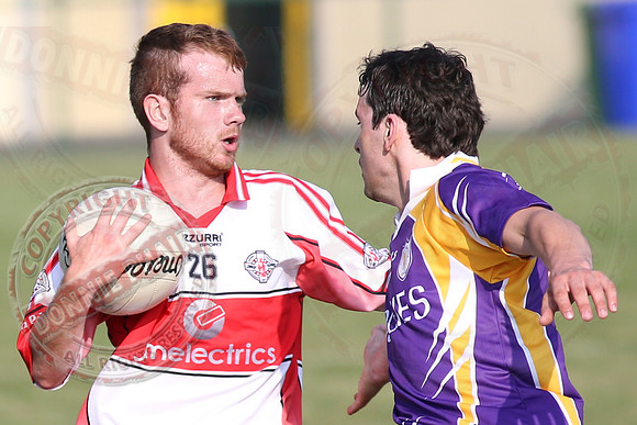 Derrygonnelly (0-14) V St. Patricks, DOnagh (0-10) in Senior GAA Football League, Division one.