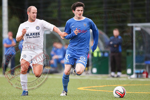 Enniskillen Town (1) V Ballinamallard Reserves (0) in Coffey Cup.
