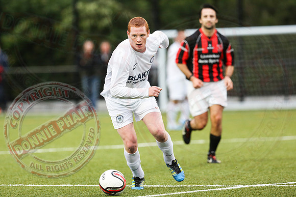Enniskillen Town (1) V Lisnaskea Rovers (0) in Coffey Cup Final.
