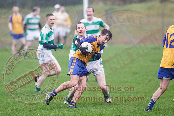 Teemore (1-8) V Enniskillen Gaels (0-8) in Senior GAA Football League Division 2A.-4
