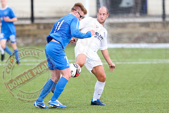 Enniskillen Town (1) V Ballinamallard Reserves (0) in Coffey Cup.