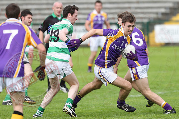 Derrygonnelly (2-8) V Teemore (1-7) in Senior GAA Championship.