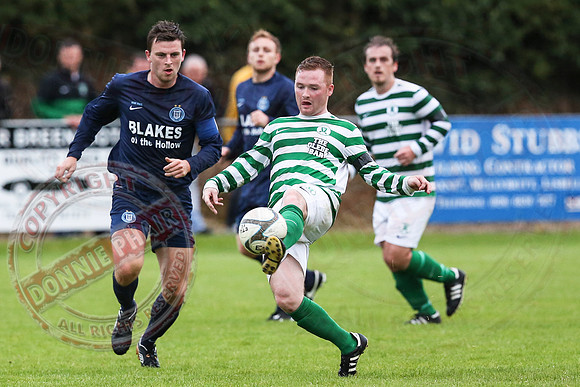 Enniskillen Town (2) V Strathroy Harps (2) in Kennedy Cup Final.