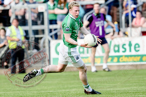 Fermanagh (-0-10)  Cavan (1-14) in All Ireland Qualifier Round Two.