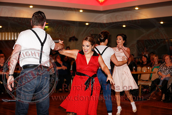 Not So Strictly Come Dancing in the Killyhevlin hotel.