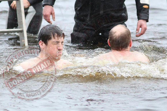 New Years Day Galloon Island Charity Swim
