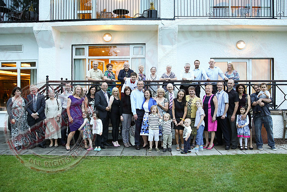 Fee Family Reunion in the Killyhevlin Hotel.