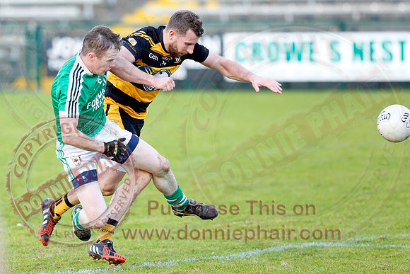 Coa (1-10) V Rockcorry (0-16) in Ulster Club Junior Football Championship Quarter-Final.