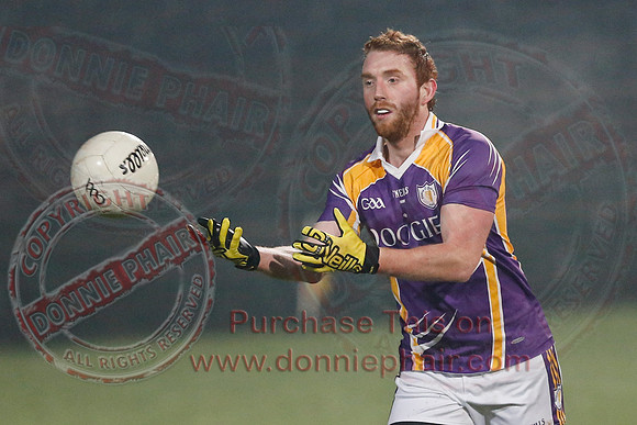 Derrygonnelly (0-7) V Ederney (0-6) in Senior GAA Football League Division 1A Final.