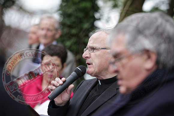 Garden of Celtic Saints opens at Sacred Heart Church, Irvinestown.