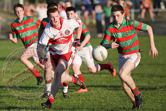 St. Pat's Donagh (0-10) V Lisnaskea Emmetts (0-9) in Minor GAA Football League Division One Final.