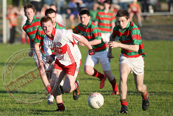 St. Pat's Donagh (0-10) V Lisnaskea Emmetts (0-9) in Minor GAA Football League Division One Final.