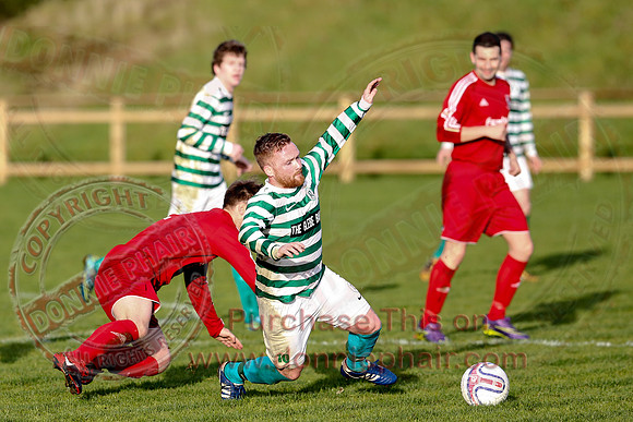 Enniskillen Rangers (2) V Strathroy Harps (0) in Fermanagh and Western Division 1.