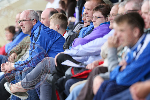 Ballinamallard United (1) V Crusaders (0) in Danske Irish Premier League.