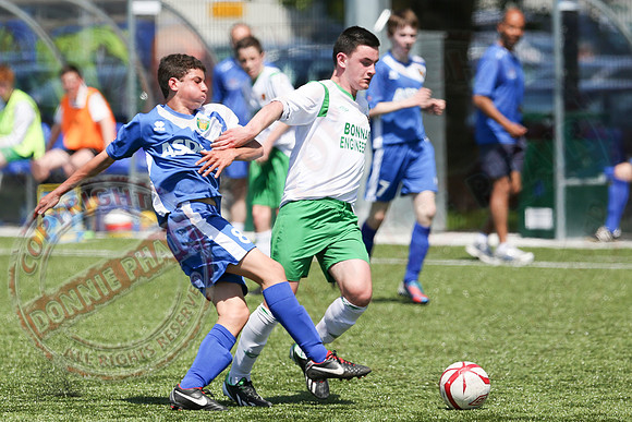 Fermanagh (2) V Donegal (1) Schoolboys in Junior Milk Cup Friendly.