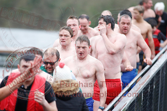 New Years Day Charity Swim at Galloon Island, Newtownbutler.
