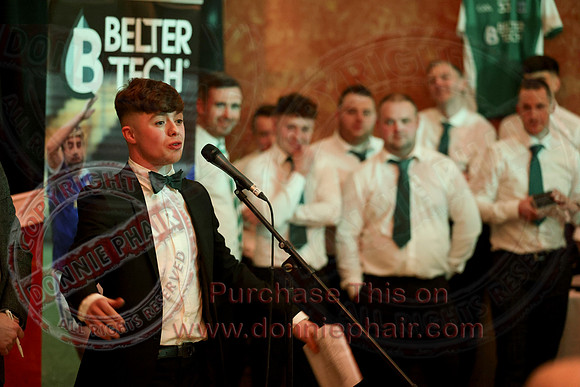 Fermanagh Hurlers receive Lory Meagher Cup Winners Medals in Mahons Hotel-45