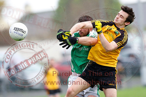 Erne Gaels (0-9) V Roslea (2-9) in Senior GAA Football League Division 1.-19