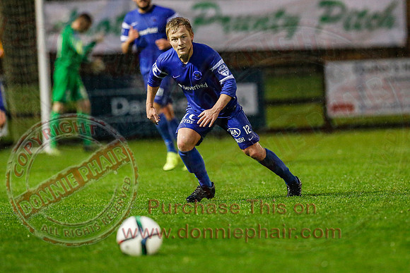 Ballinamallard (0) V Ballymena (1) in IFA Premiership.