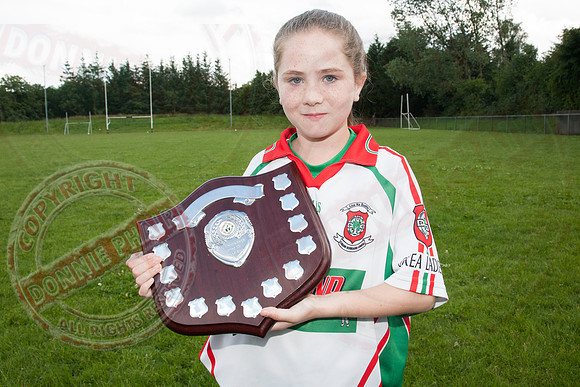 Lisnaskea Emmetts V Tempo in U13 Girls Final  130803  10
