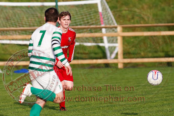 Enniskillen Rangers (2) V Strathroy Harps (0) in Fermanagh and Western Division 1.