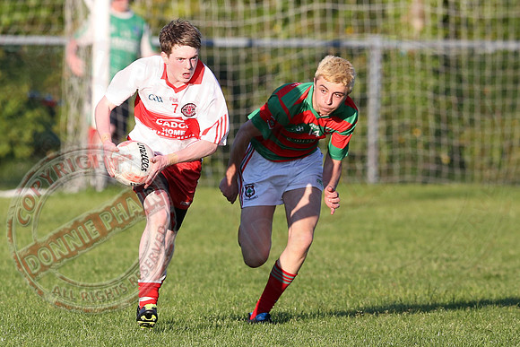 St. Pat's Donagh (0-10) V Lisnaskea Emmetts (0-9) in Minor GAA Football League Division One Final.