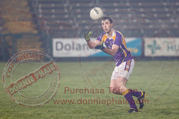 Derrygonnelly (0-7) V Ederney (0-6) in Senior GAA Football League Division 1A Final.