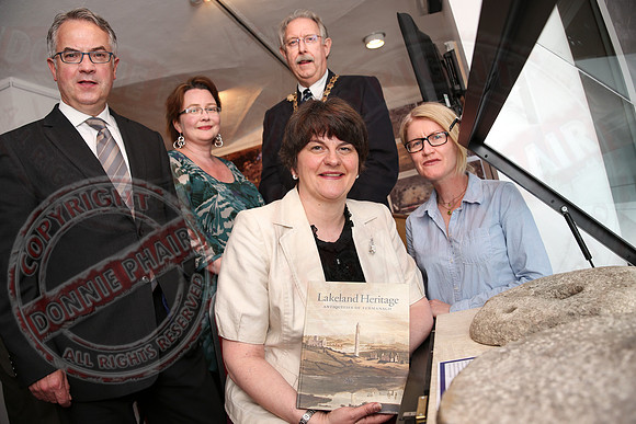 Crannóg Opening at Enniskillen Castle Museum.