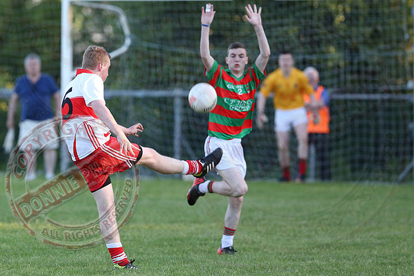 St. Pat's Donagh (0-10) V Lisnaskea Emmetts (0-9) in Minor GAA Football League Division One Final.
