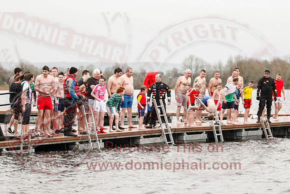 New Years Day Charity Swim at Galloon Island, Newtownbutler.