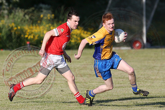 Newtownbutler First Fermanagh's (0-15) V Enniskillen Gaels (1-8) in Senior GAA Football League, Division Two.