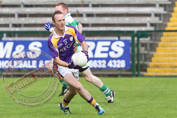 Derrygonnelly (2-8) V Teemore (1-7) in Senior GAA Championship.