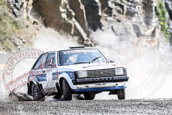 Enniskillen Motor Club Rally Time Trial at Clarke's Quarry, Lisnaskea.
