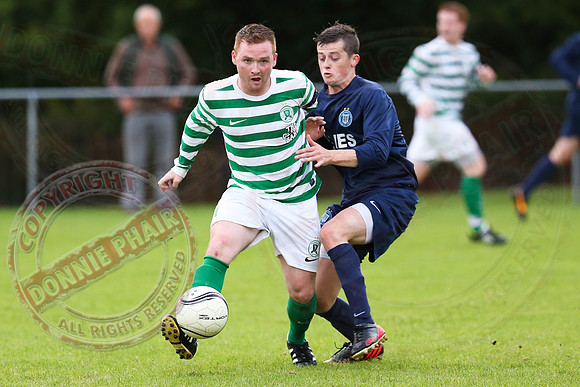 Enniskillen Town (2) V Strathroy Harps (2) in Kennedy Cup Final.