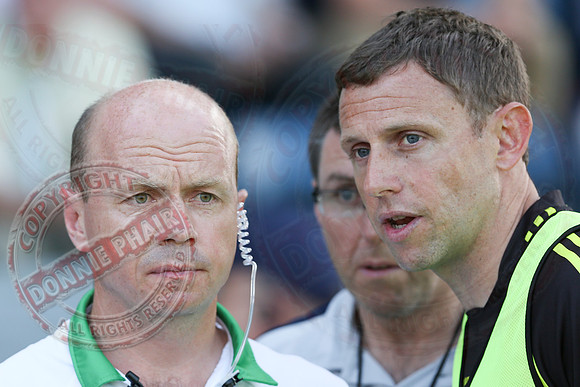 Fermanagh (-0-10)  Cavan (1-14) in All Ireland Qualifier Round Two.