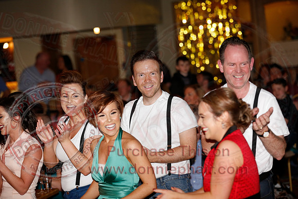 Not So Strictly Come Dancing in the Killyhevlin hotel.