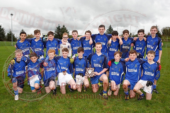 Kinawley (4-10) V Brookeborough (0-8) in Under 16 Division 2 League Final.
