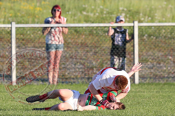 St. Pat's Donagh (0-10) V Lisnaskea Emmetts (0-9) in Minor GAA Football League Division One Final.