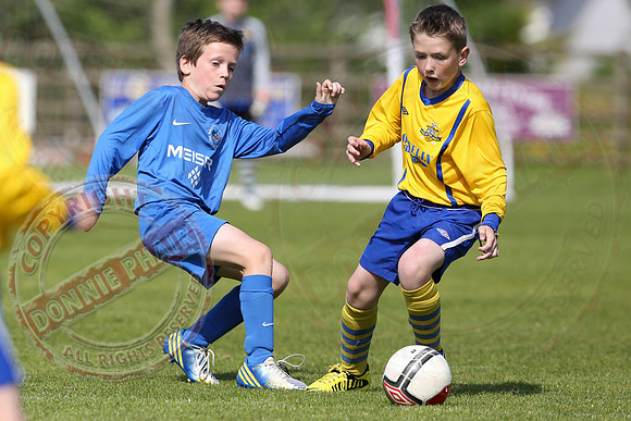 Ballinamallard United V Ardstraw in Under 11 Football.