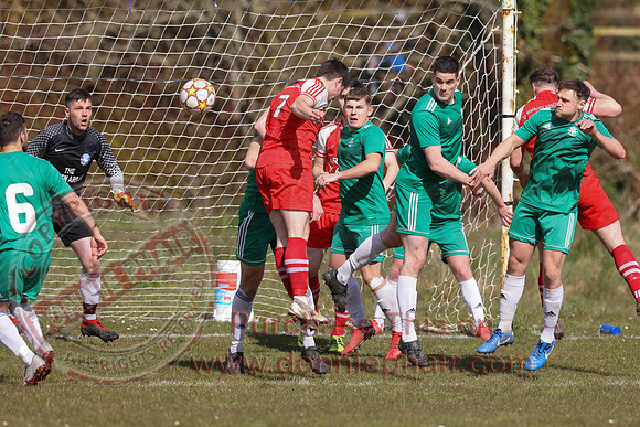 Enniskillen Athletic (2) V Enniskillen Rangers (2) in Mercer Football League-2