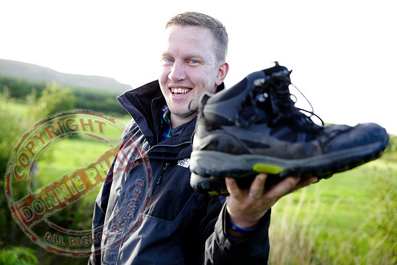 Shane McDermott Launches Cuilcagh Mountain Walk in aid of Sam Bradley