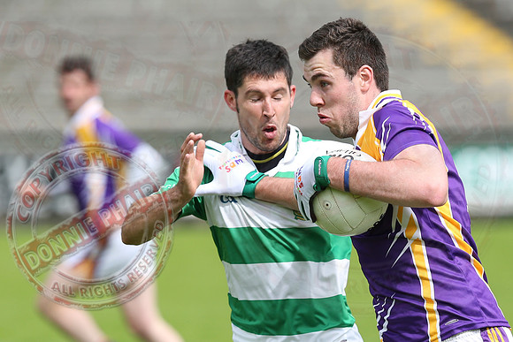 Derrygonnelly (2-8) V Teemore (1-7) in Senior GAA Championship.