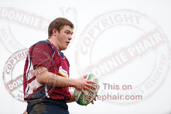 Enniskillen 1st XV (17) V Lisburn (0) in Kukri Qualifying League 2-13.