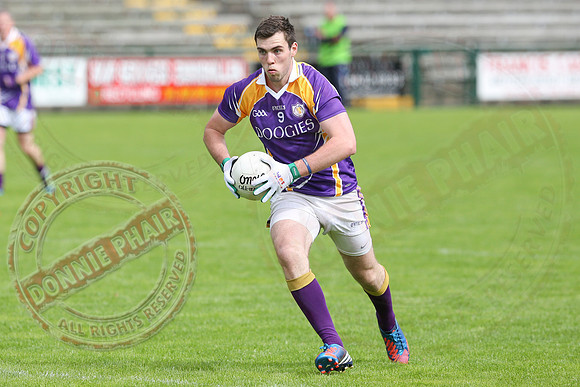 Derrygonnelly (2-8) V Teemore (1-7) in Senior GAA Championship.