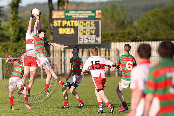 St. Pat's Donagh (0-10) V Lisnaskea Emmetts (0-9) in Minor GAA Football League Division One Final.