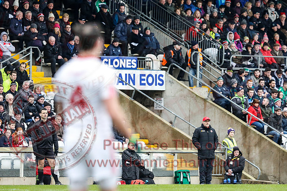 Tyrone (1-13) V Fermanagh (0-9) in Dr. McKenna Cup Semi-Final in Clones.