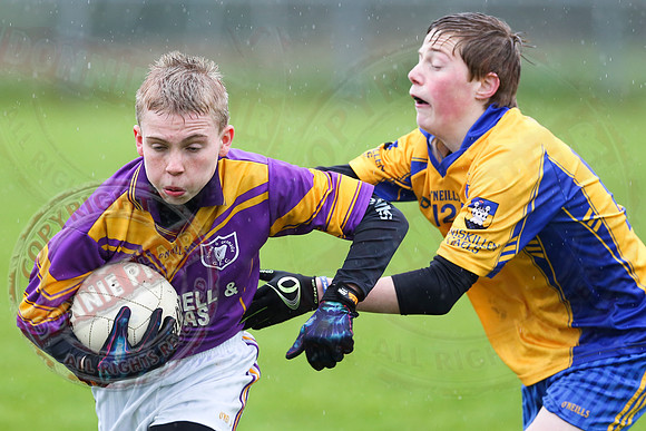 Enniskillen Gaels (5-6) V Derrygonnelly (1-3) in U14 GAA Division One Final.