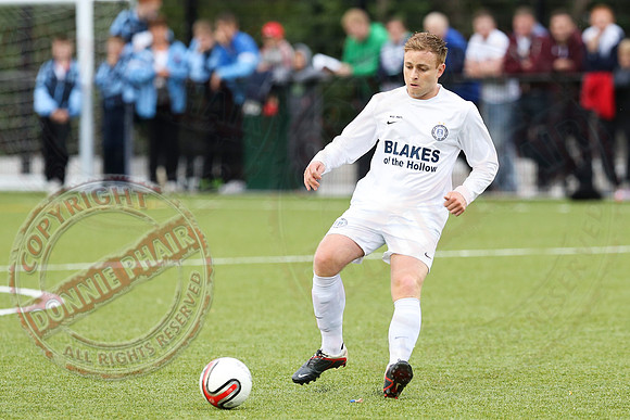 Enniskillen Town (1) V Lisnaskea Rovers (0) in Coffey Cup Final.