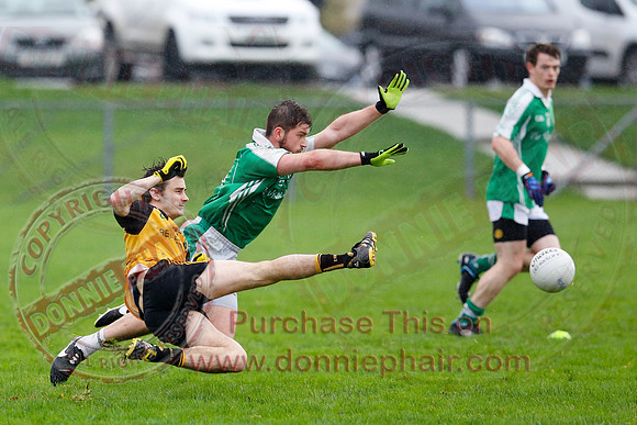 Erne Gaels (0-9) V Roslea (2-9) in Senior GAA Football League Division 1.-30