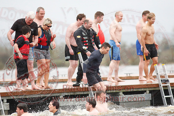 New Years Day Charity Swim at Galloon Island, Newtownbutler.